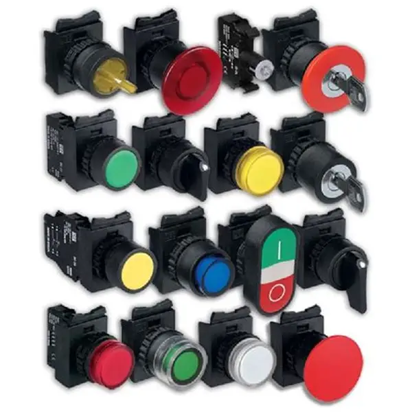 Commutateur en aluminium de couleurs